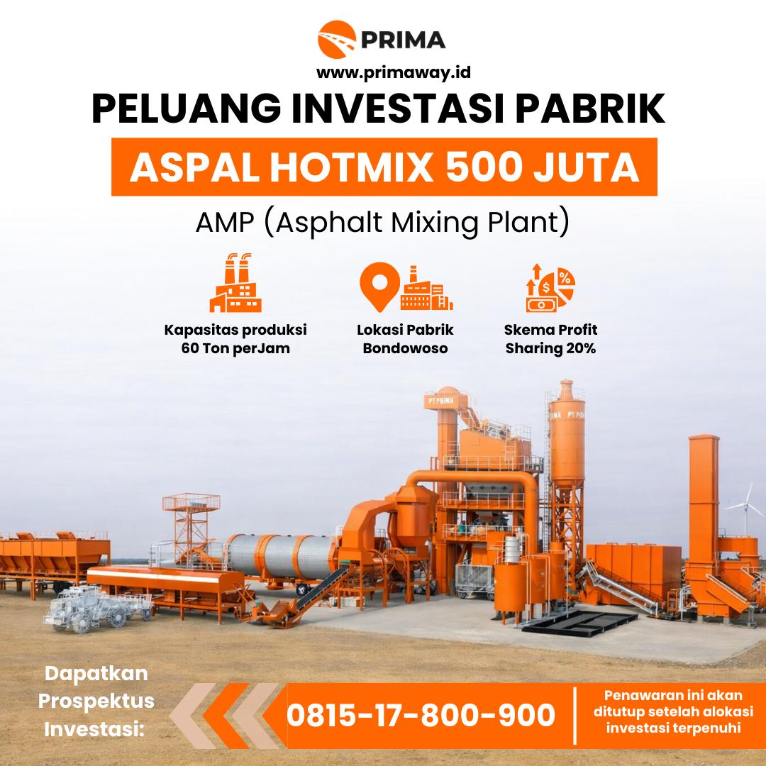 Peluang Investasi Infrastruktur Jalan – AMP Bondowoso (Return hingga 20%/tahun)