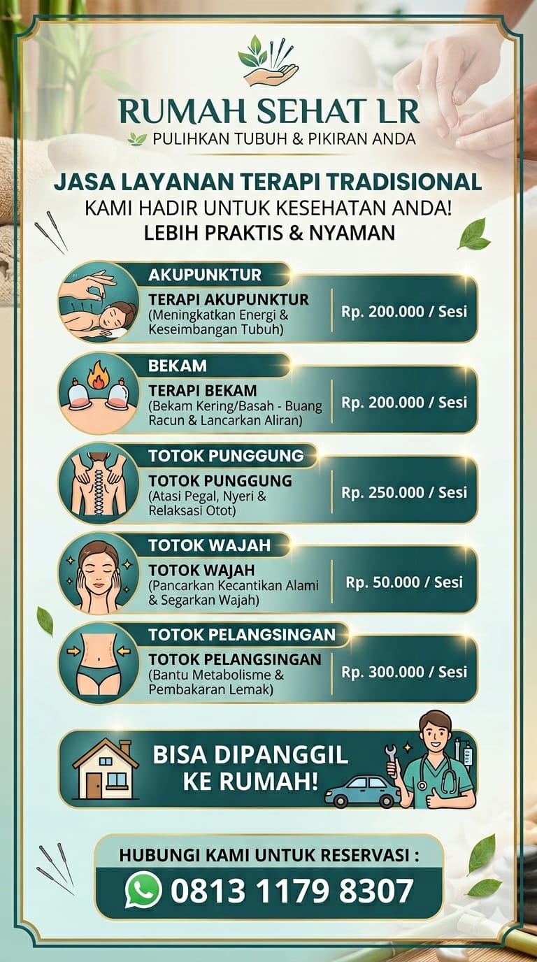 Rumah Sehat LR - Jasa Layanan Terapi Tradisional