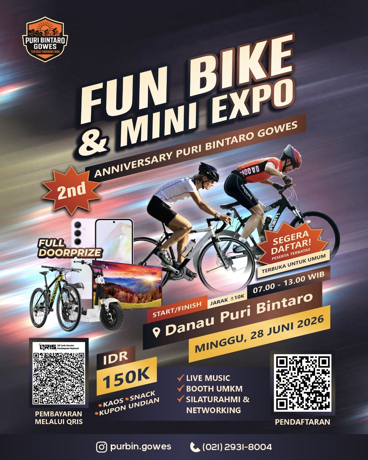 Fun Bike & Mini Expo Puri Bintaro Gowes