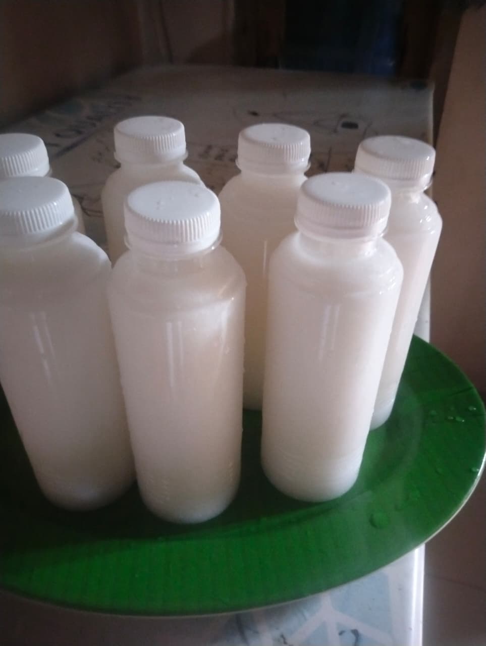 Jus Kelapa Muda Gula Putih