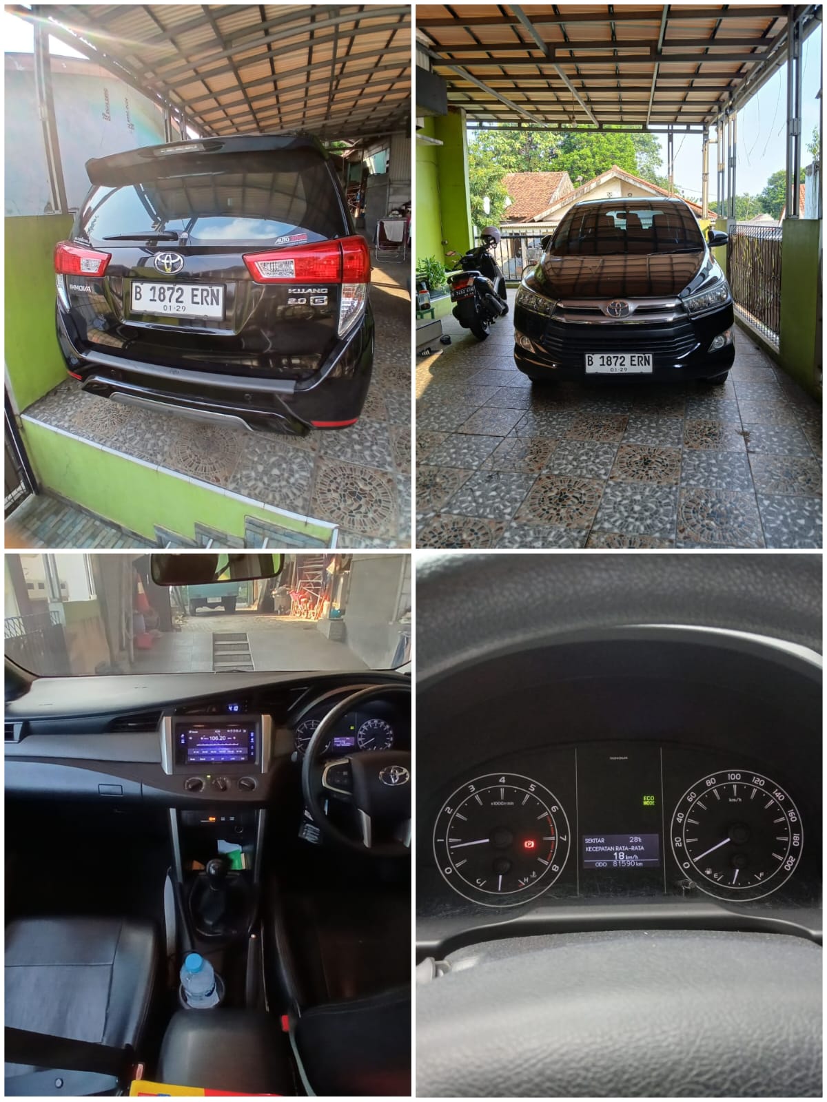 Innova G manual thn 2018