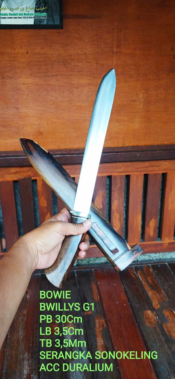 Pisau Bowie BWILLYS G1