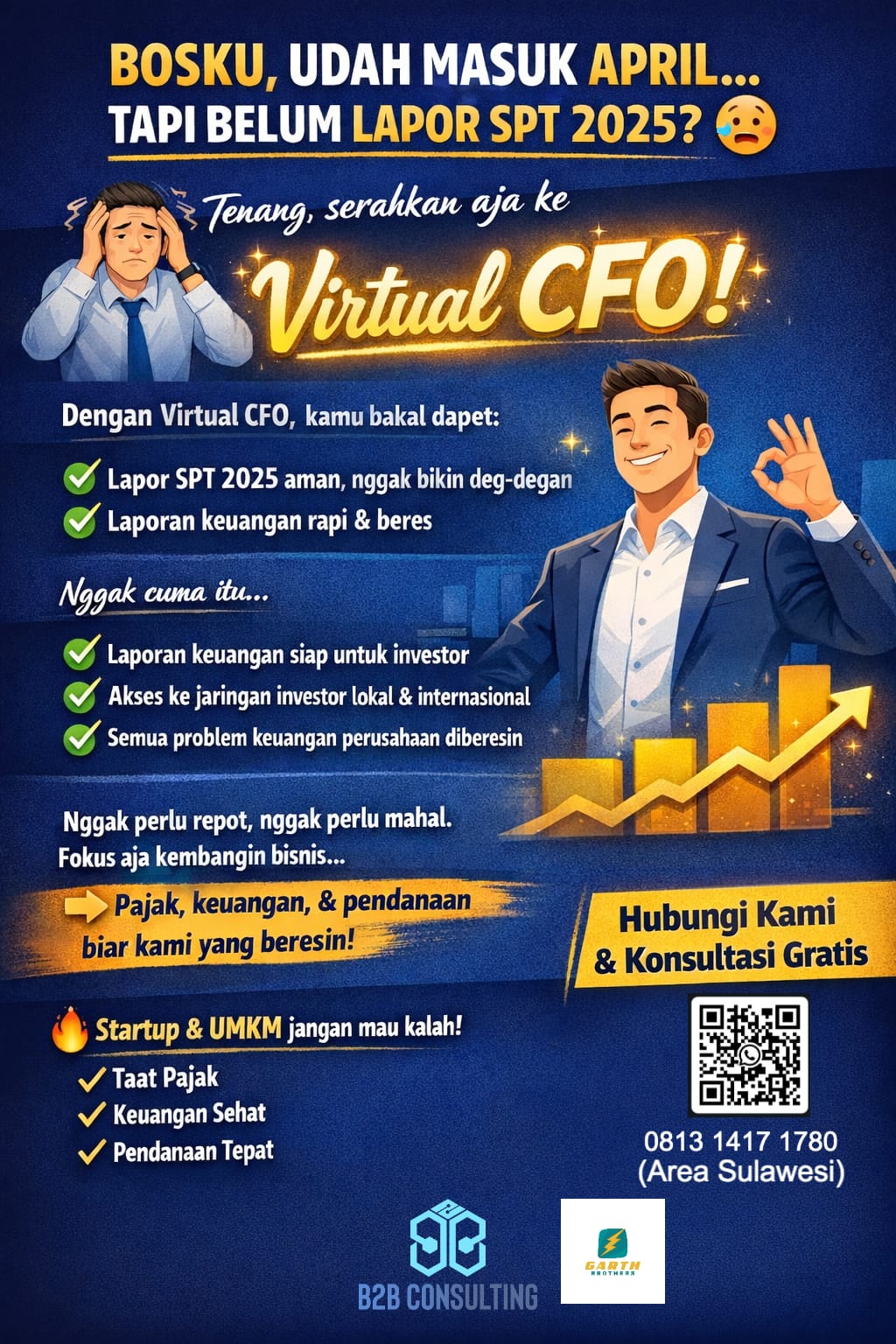 Lapor SPT 2025 dengan Virtual CFO