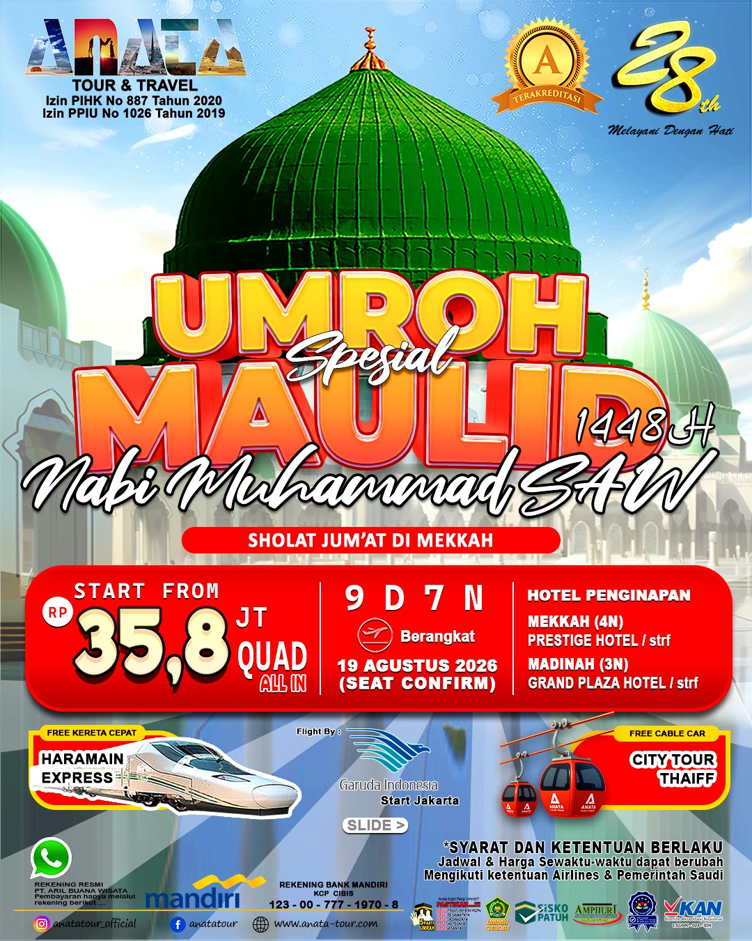 Umroh Spesial Maulid Nabi