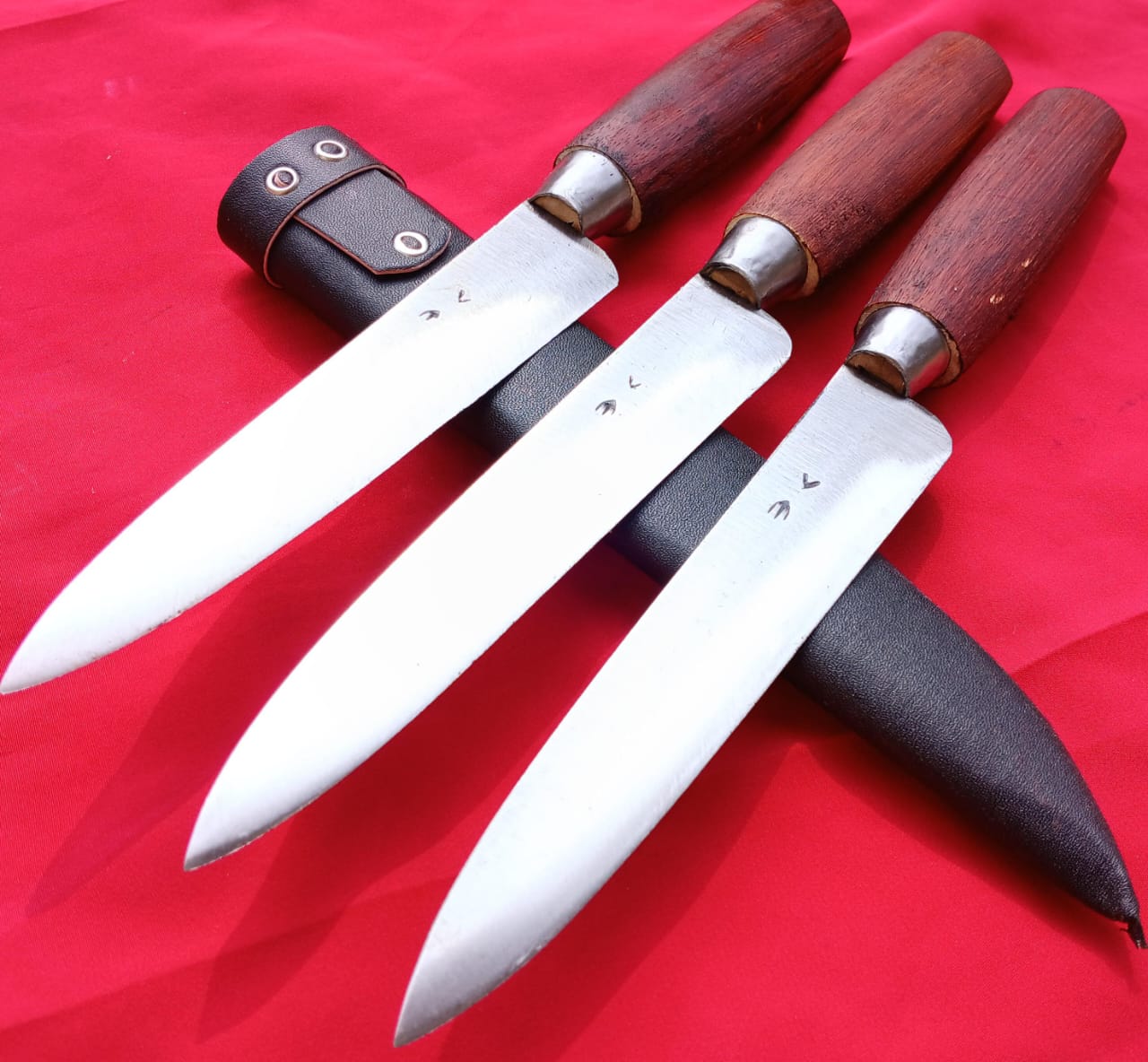 Pisau Daging Dan seset hewan qurban cap garpu