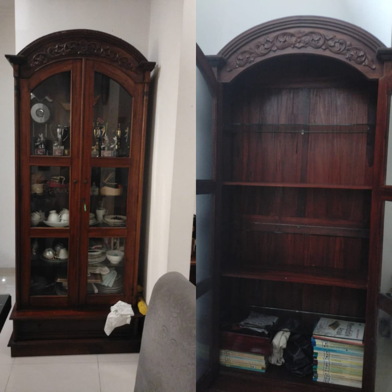 Lemari & Kaca Kayu Jati