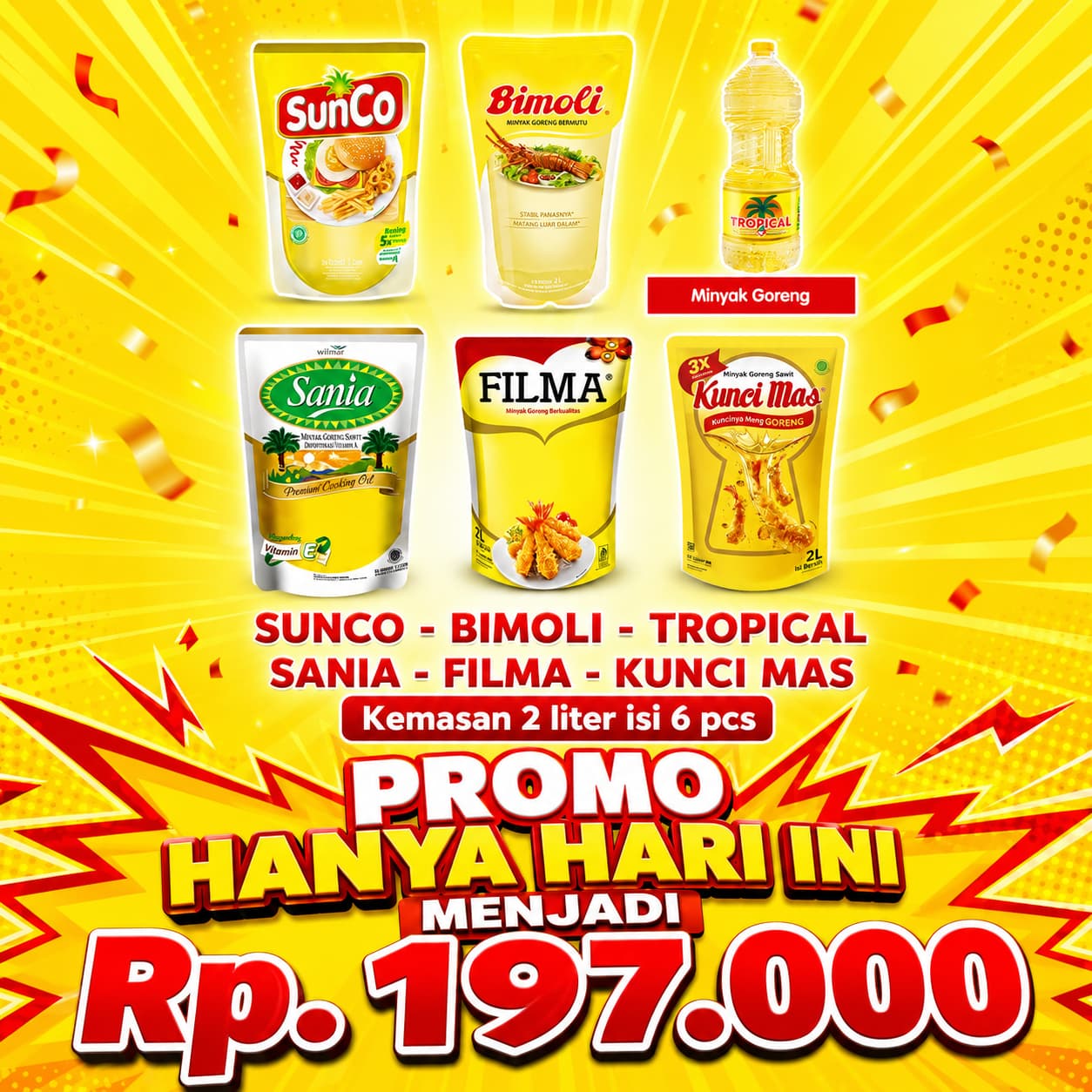 OPEN P.O MINYAK GORENG