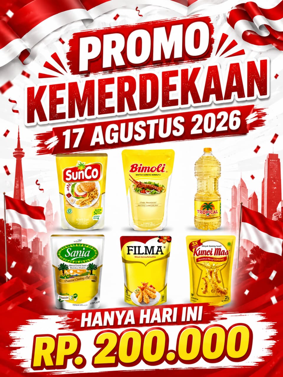 Promo Kemerdekaan Minyak Goreng