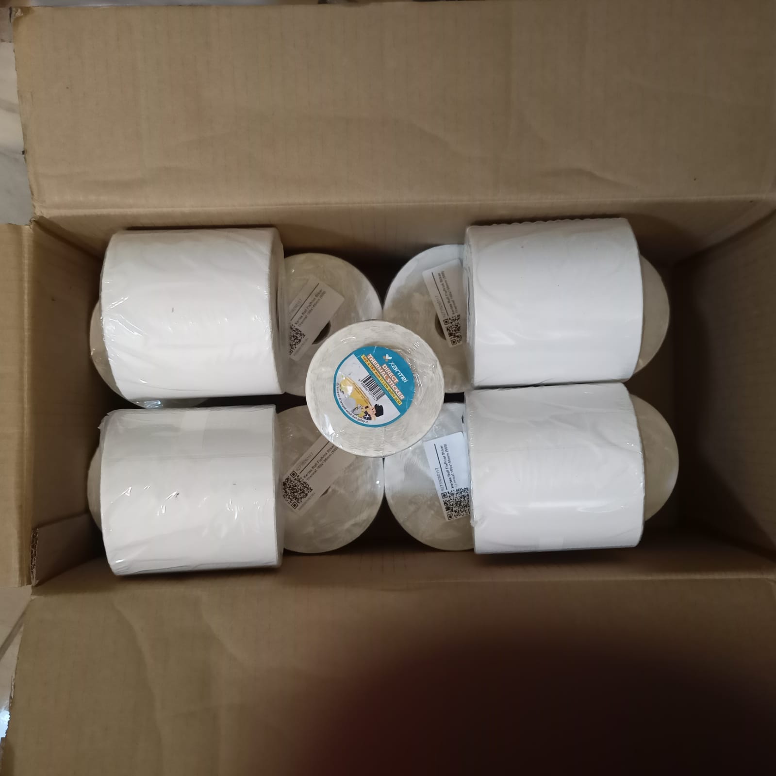 Kertas Roll Thermal Sticker Xantri